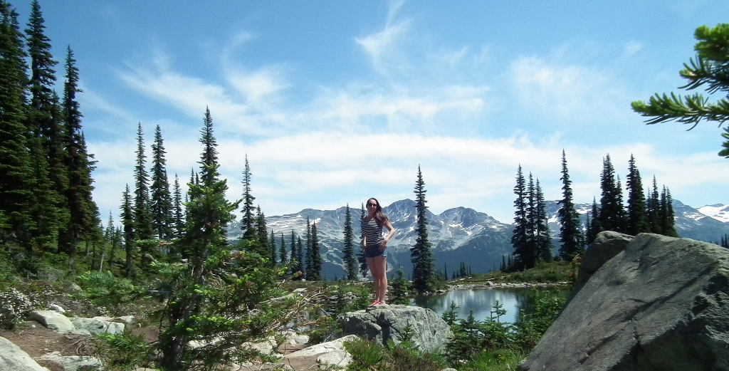 ambre alpine hike whistler mountain 