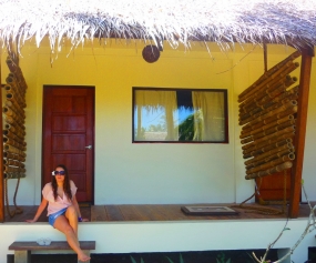 Ambre chillin in Buddha's Siargao