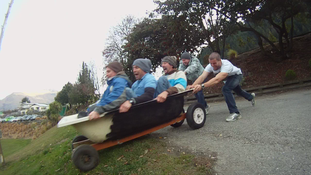 Bath-tubbing in Queenstown