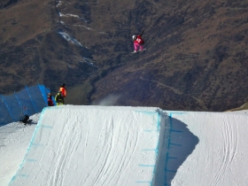 Silvia sending it Big Air