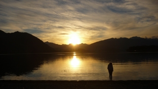 Lake Wanaka sunset