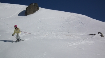 Ambre getting some freshies